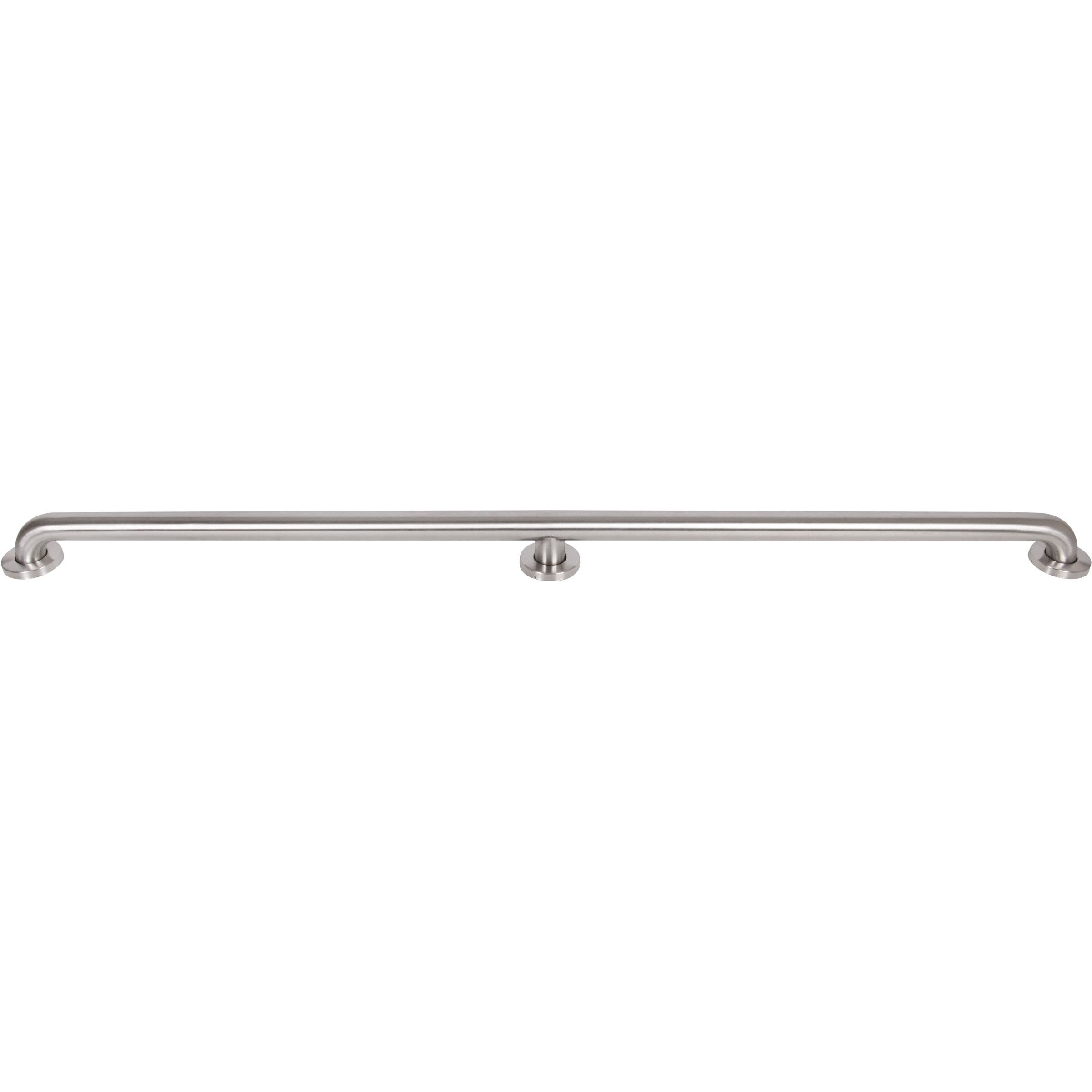 Standard and Knurled Grab Bars 12, 18, 24, 36, 42, 48 or 54 inches, 1-1/2" Diameter, 1-1/2" Wall Clearance, Concealed Screws