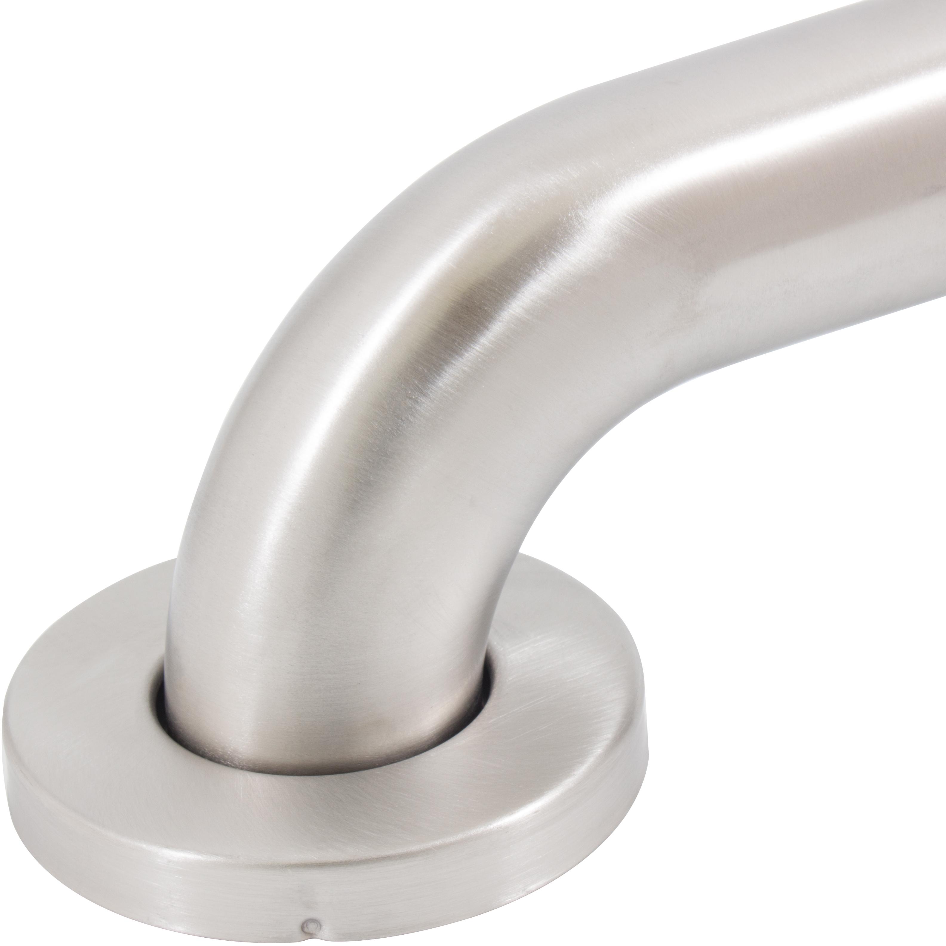 Stone Harbor Hardware Grab Bar, 54 Inches, 1-1/2" Diameter, 1-1/2" Wall Clearance, Concealed Screws, Satin Stainless Steel