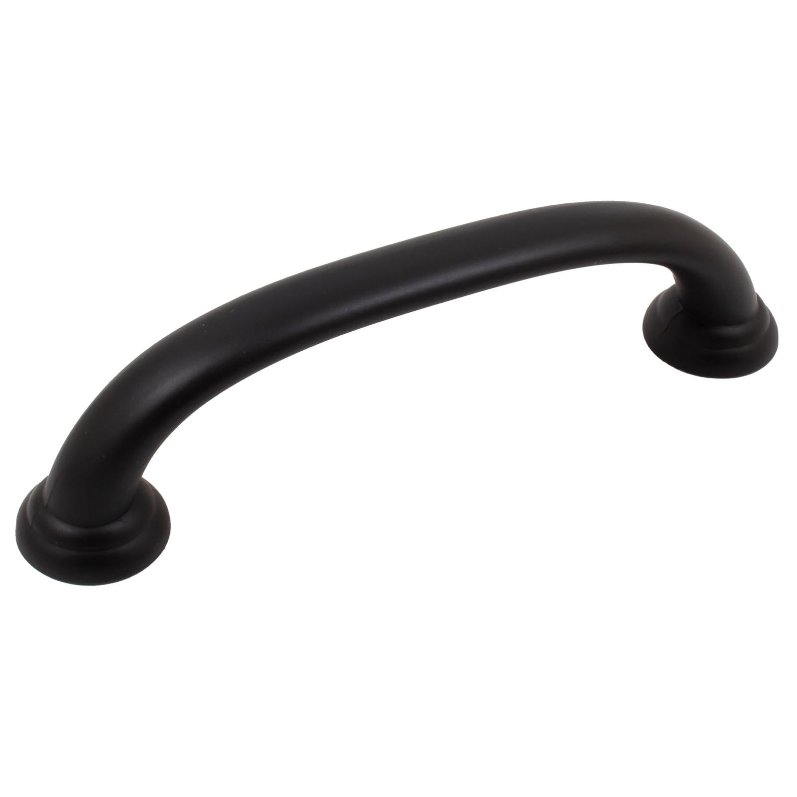 Stone Harbor Hardware Alesund Cabinet Pull, 96 Millimeters, Matte Black