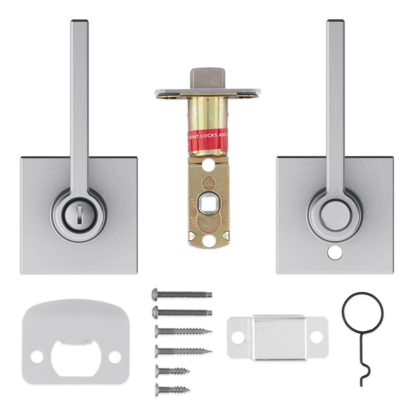 408CSL SQT 26D RCAL UL 3031 Casey Privacy - Satin Chrome