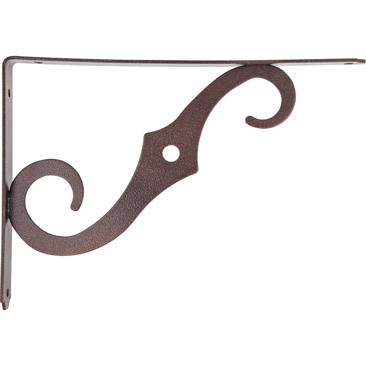 152BC 10" x 7" Ornamental Shelf Bracket - Antique Bronze