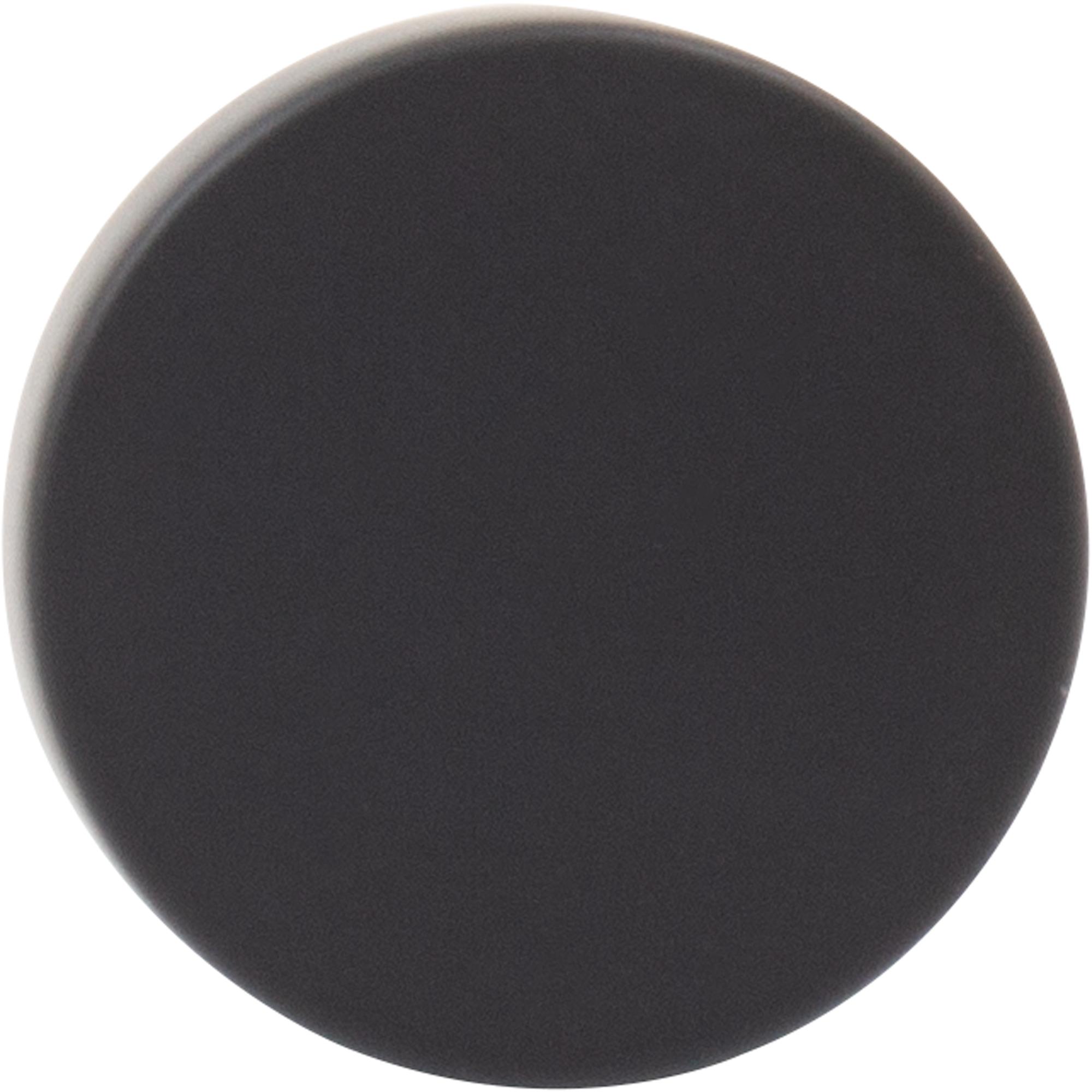 Stone Harbor Hardware Contemporary Round Cabinet Knob, 1 Inch, Zinc Base Material, Matte Black
