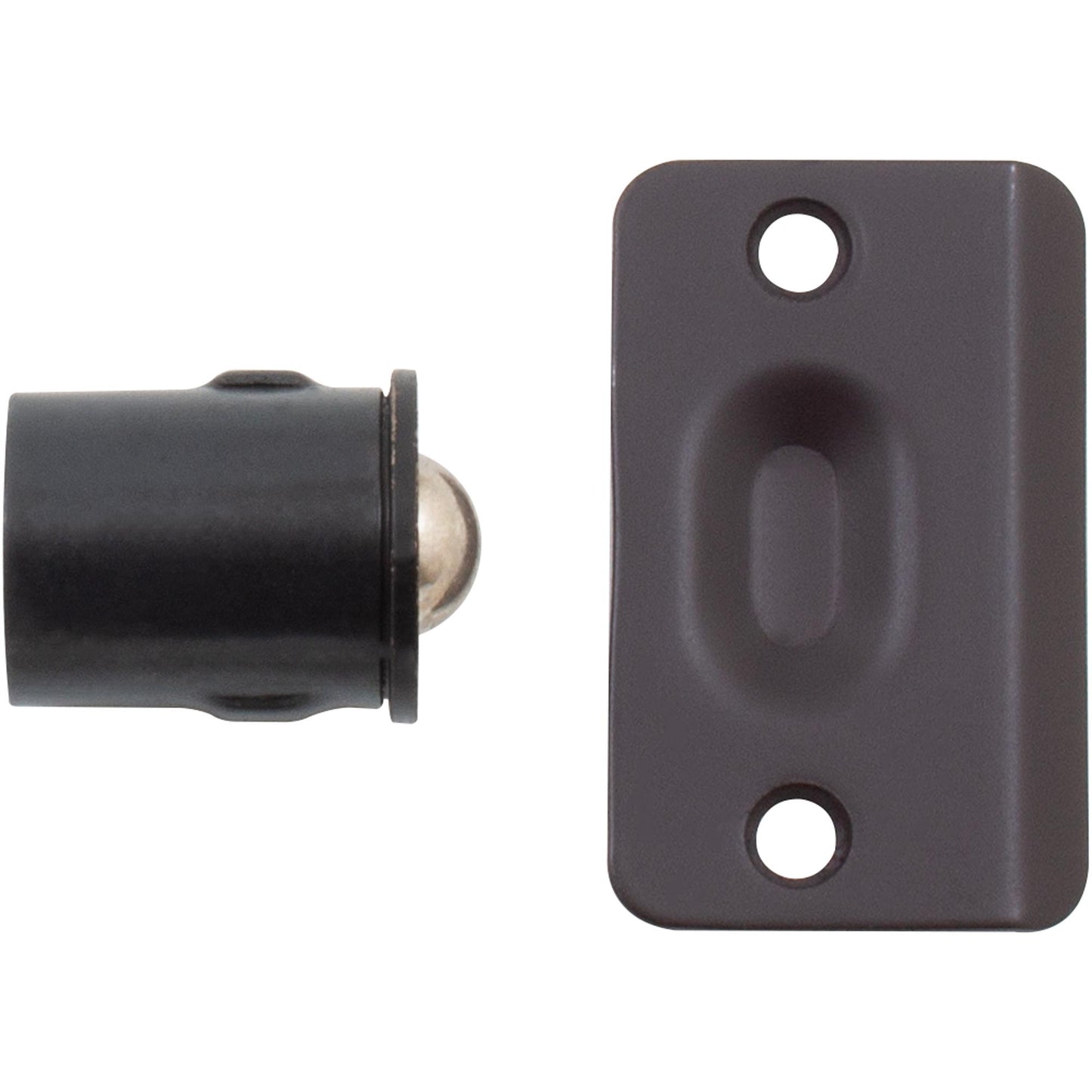 Stone Harbor Hardware Die-Cast Drive-In Ball Catch, 1" Diameter, Oil-Rubbed Bronze