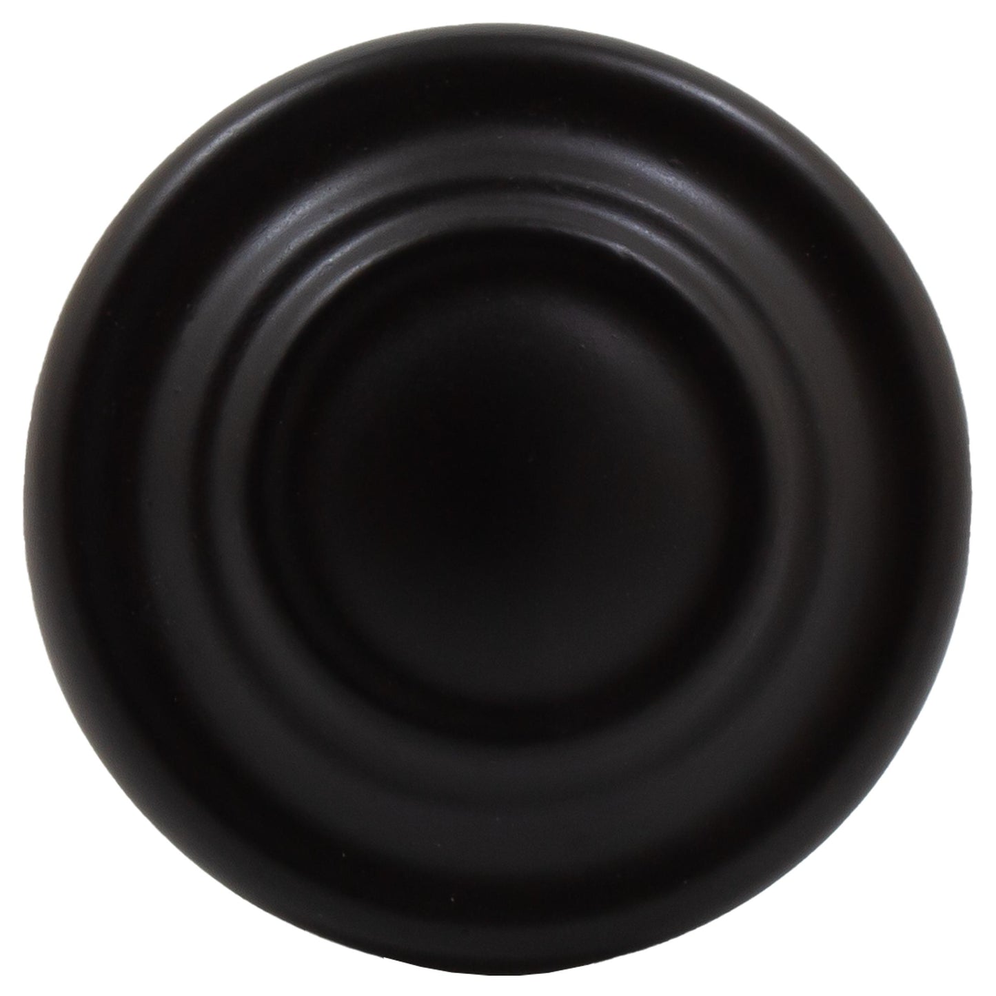 Stone Harbor Hardware Charlotte Cabinet Knob, 1-3/8 Inches, Matte Black