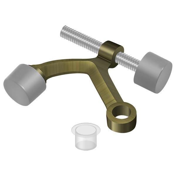 HP70U5 Hinge Pin Door Stop - Antique Brass
