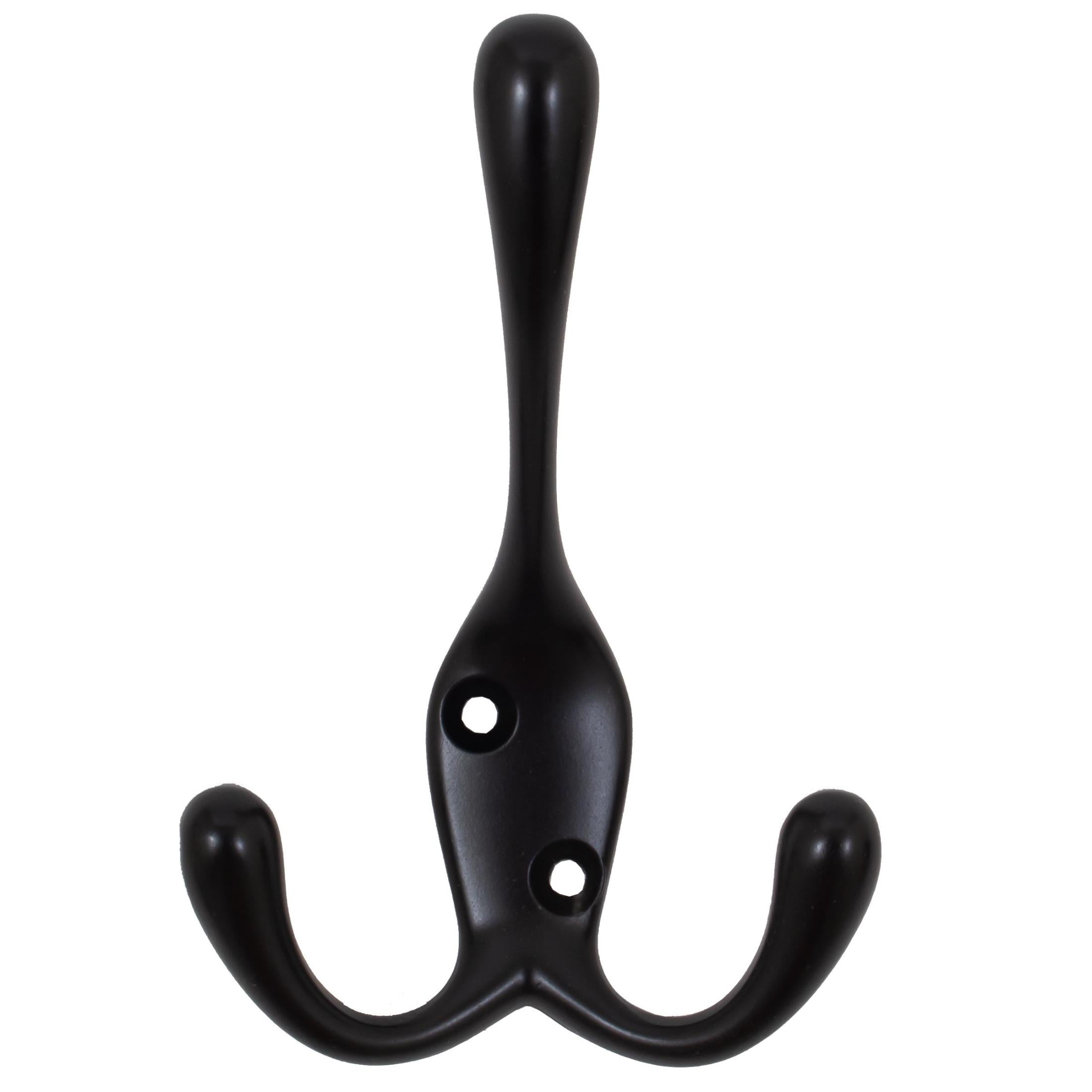 Triple Robe Hook, 3-15/16" High, Multiple Projections
