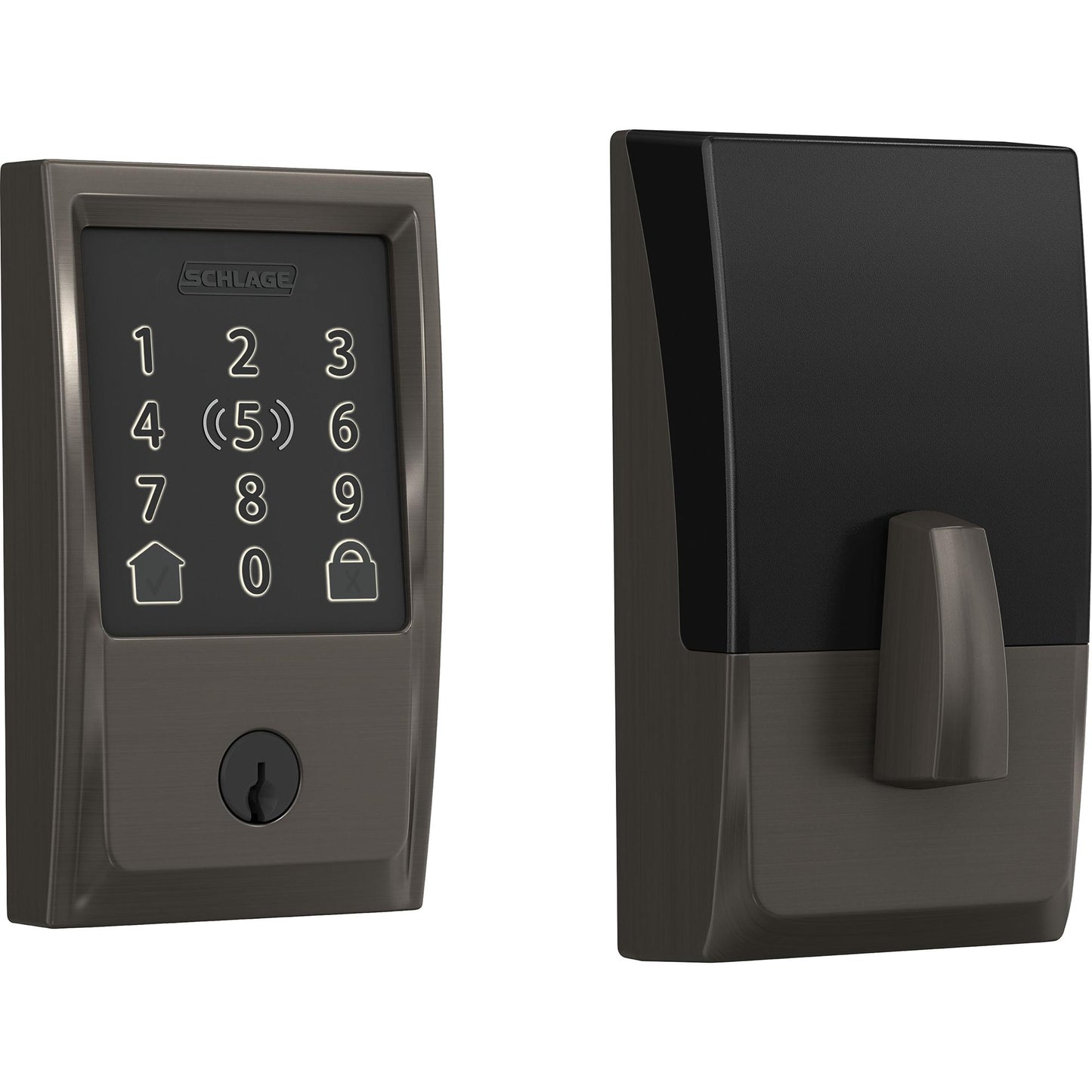 Encode Plus Smart WiFi Deadbolt with Century Trim