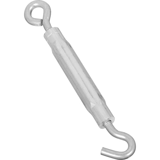 2172BC 3/16" x 5-1/2" Hook / Eye Turnbuckle - Zinc Plated