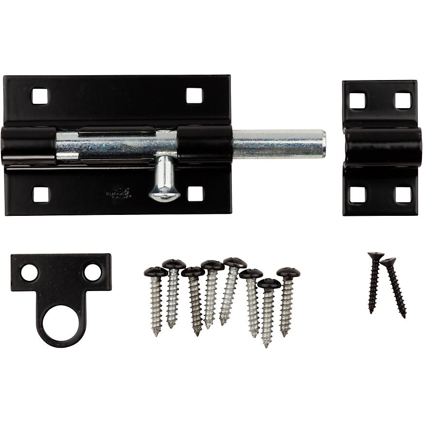 National Hardware - V832 5" Extra HD Barrel Bolt - Black