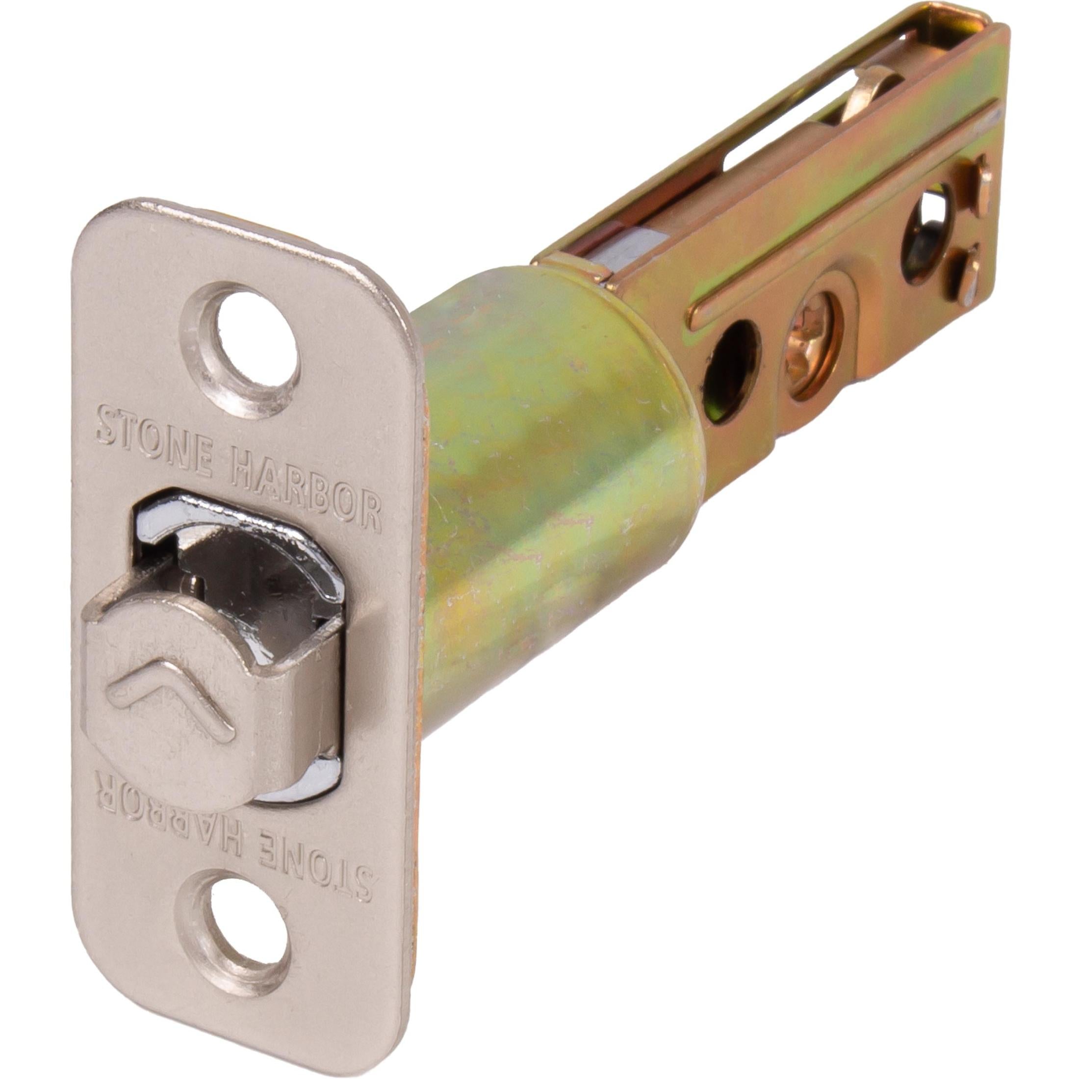 Latch for Round Pocket Door Locks, Entry, 2-3/4 Inches