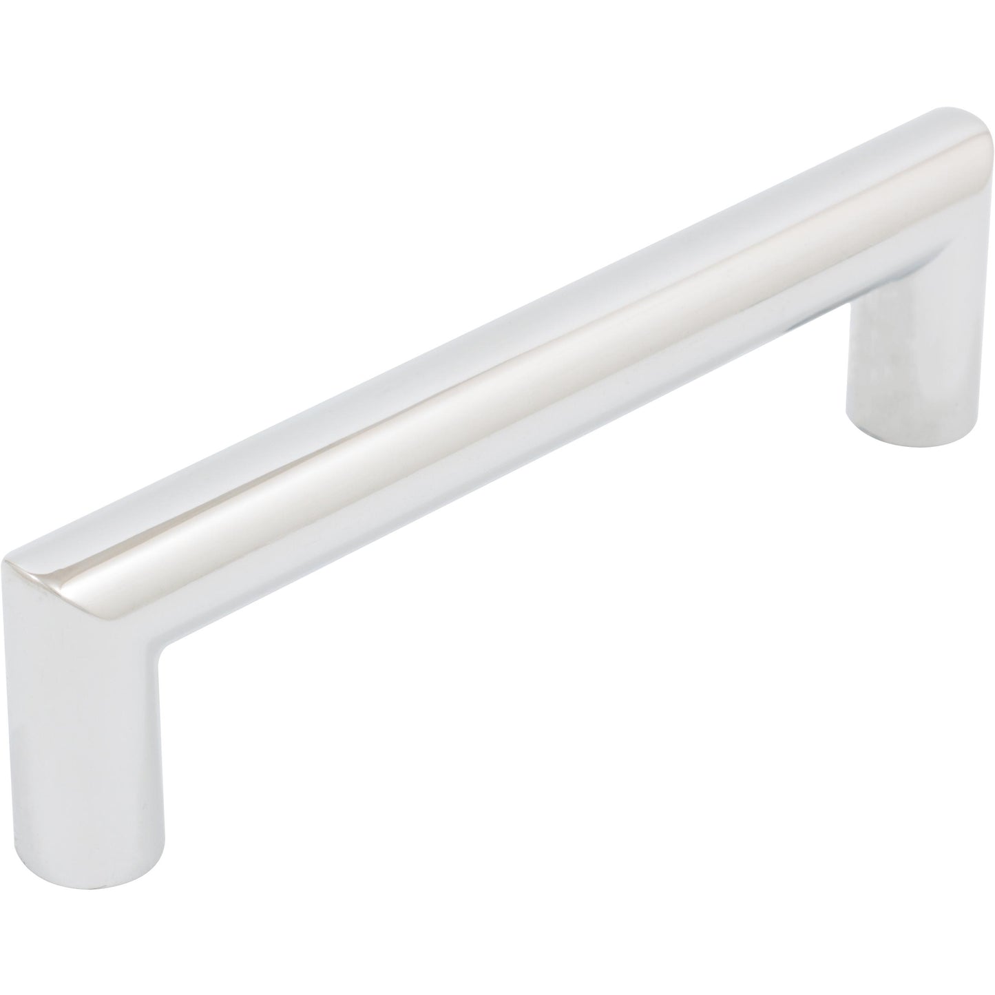Stone Harbor Hardware Contemporary Round Cabinet Pull, 96 Millimeters, Zinc Base Material, Polished Chrome