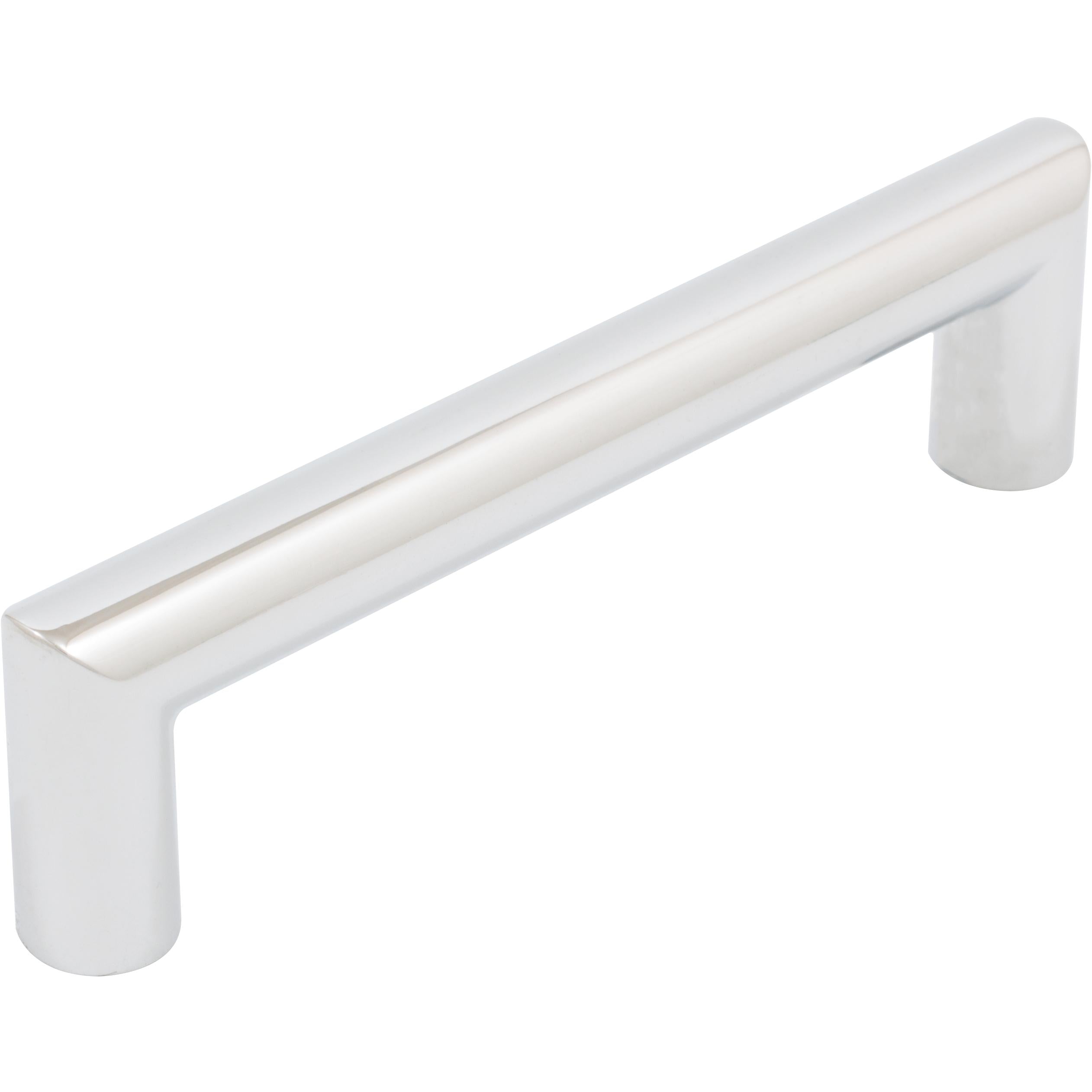 Stone Harbor Hardware Contemporary Round Cabinet Pull, 96 Millimeters, Zinc Base Material, Polished Chrome