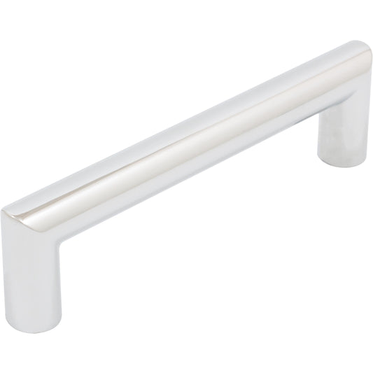 Stone Harbor Hardware Contemporary Round Cabinet Pull, 96 Millimeters, Zinc Base Material, Polished Chrome