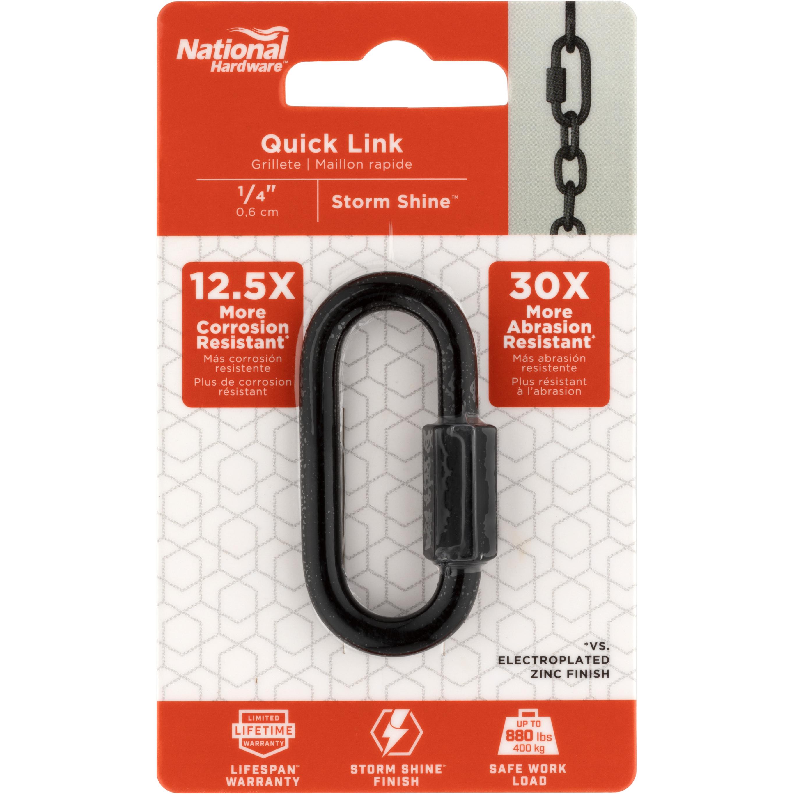 V3150 1/4" Quick Link - Black