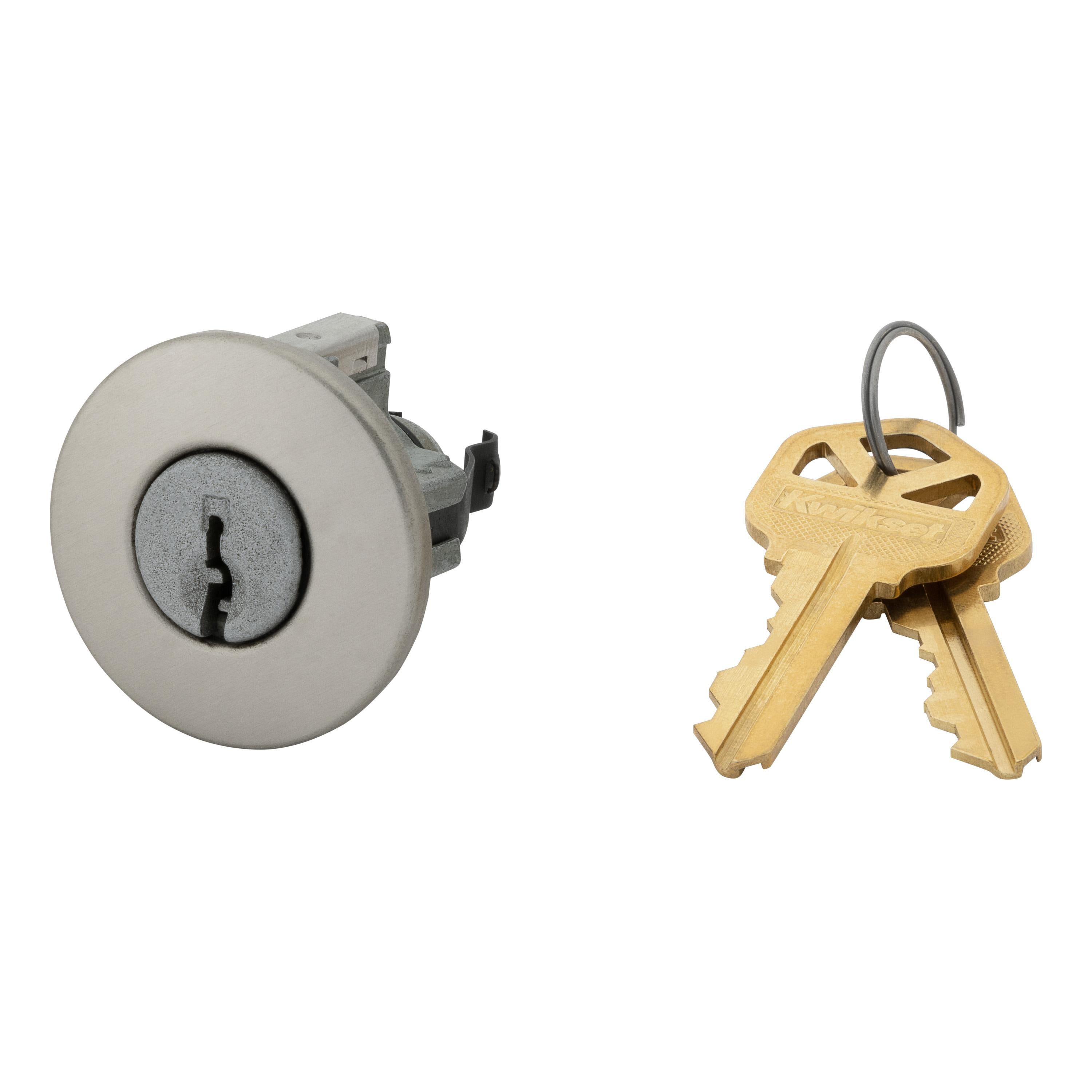 83734-005  Pin & Tumbler Cylinder and Cover for Tylo / Cove - Satin Nickel