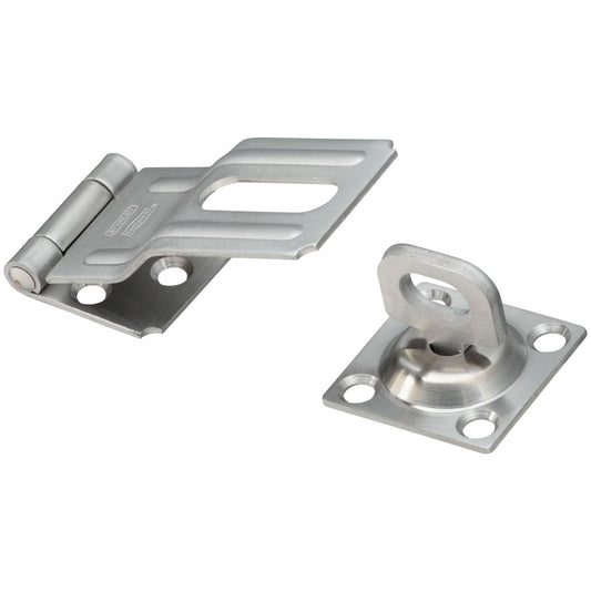 V39 3-1/4" Swivel Staple Safety Hasp - Stainless Steel