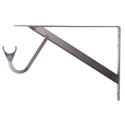 RP-0495-BRZ Heavy-Duty Shelf and Rod Bracket - Dark Bronze