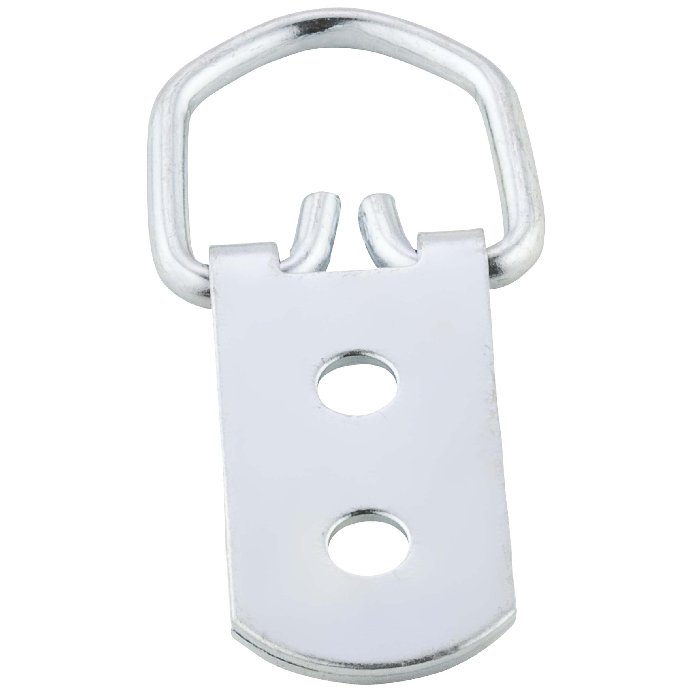 V2527 D-Ring Hangers with 35 lb. Weight Capacity, 6/pk - Zinc
