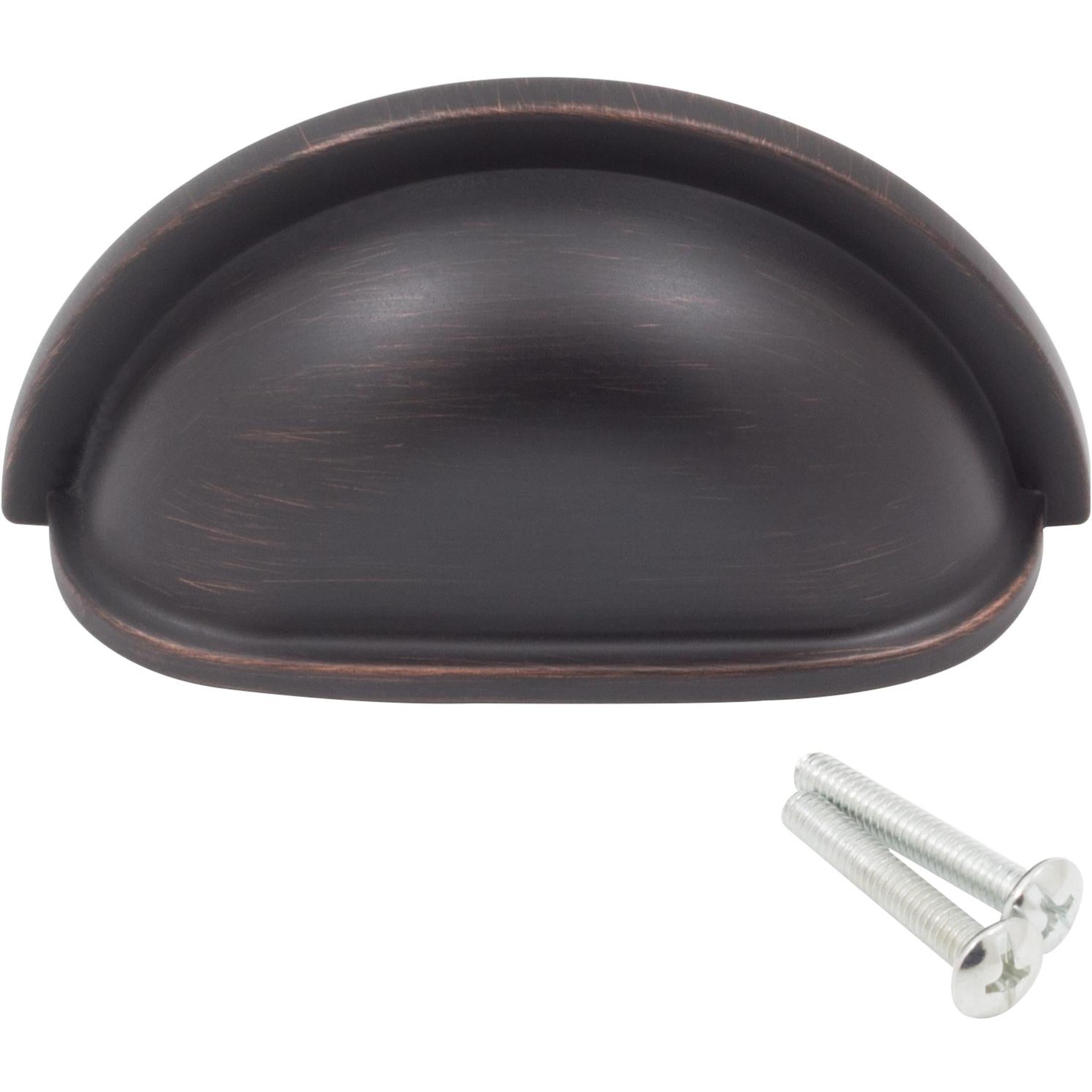 Estate Cup Cabinet Pull, 3 Inches