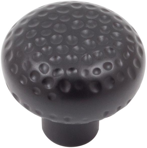 Stone Harbor Hardware Arts & Crafts Cabinet Knob, Matte Black
