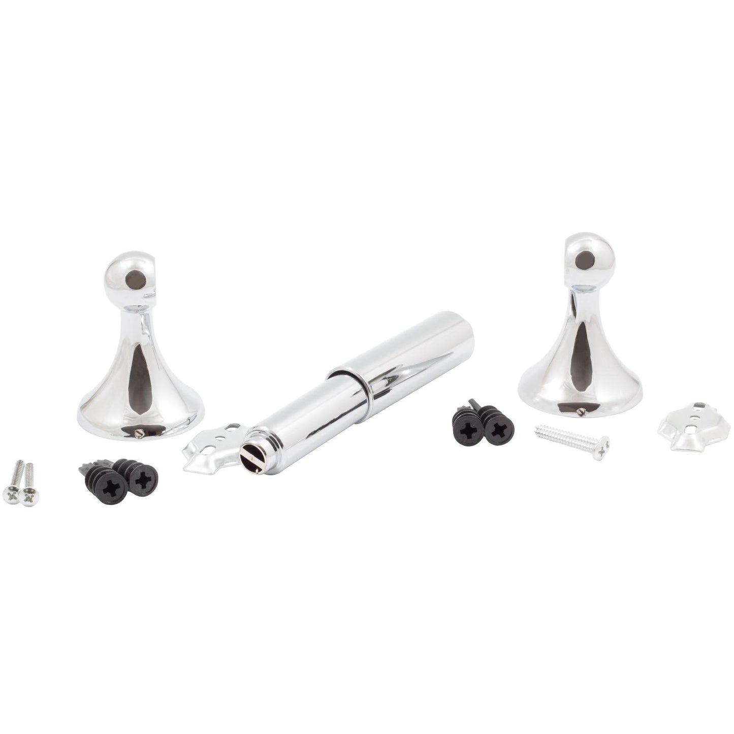 Stone Harbor Hardware Coastal Paper Holder, Polished Chrome