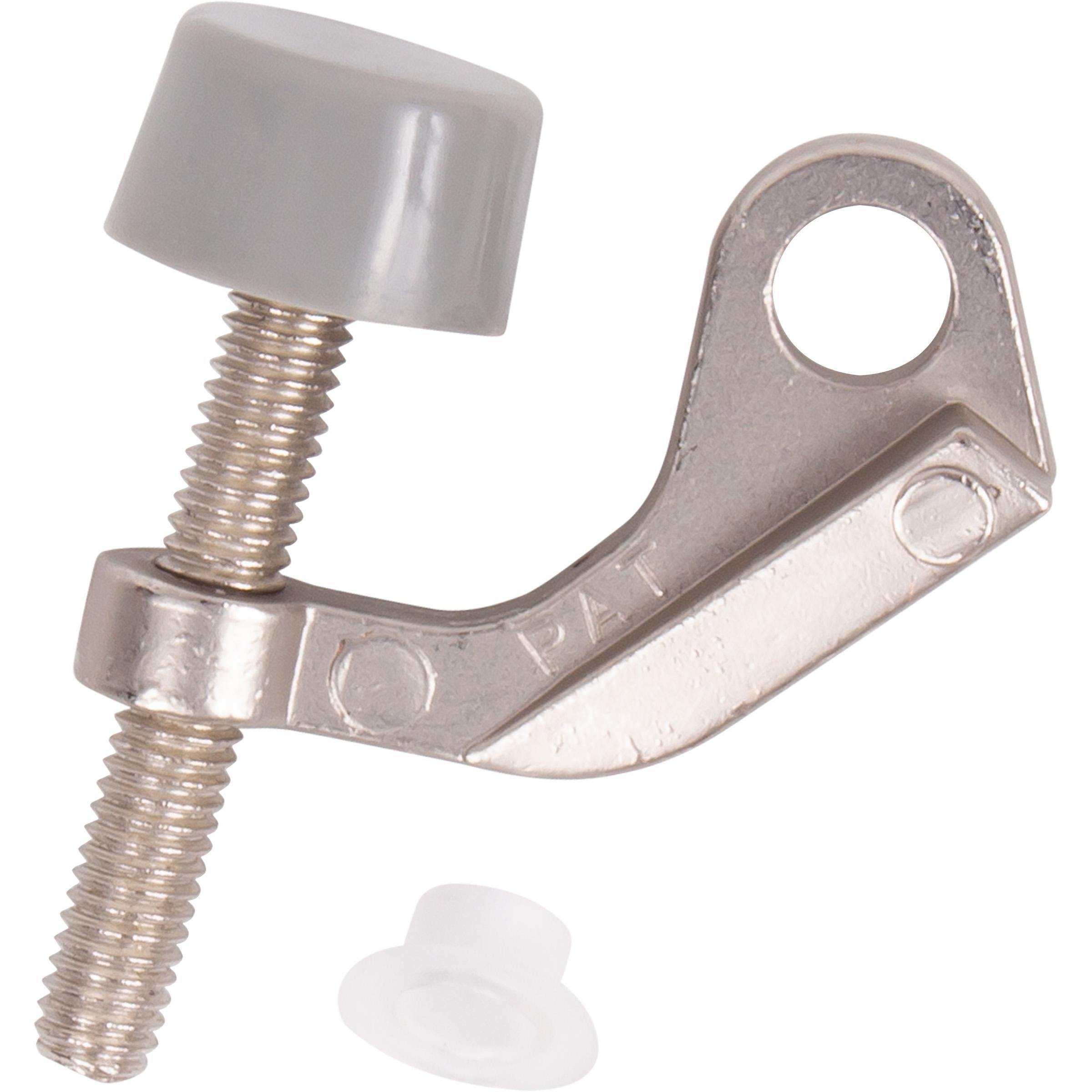 Door Saver Hinge Stop - Satin Nickel