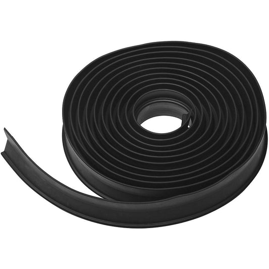 National Hardware - V7664 Garage Door Weatherstripping 16' - Black