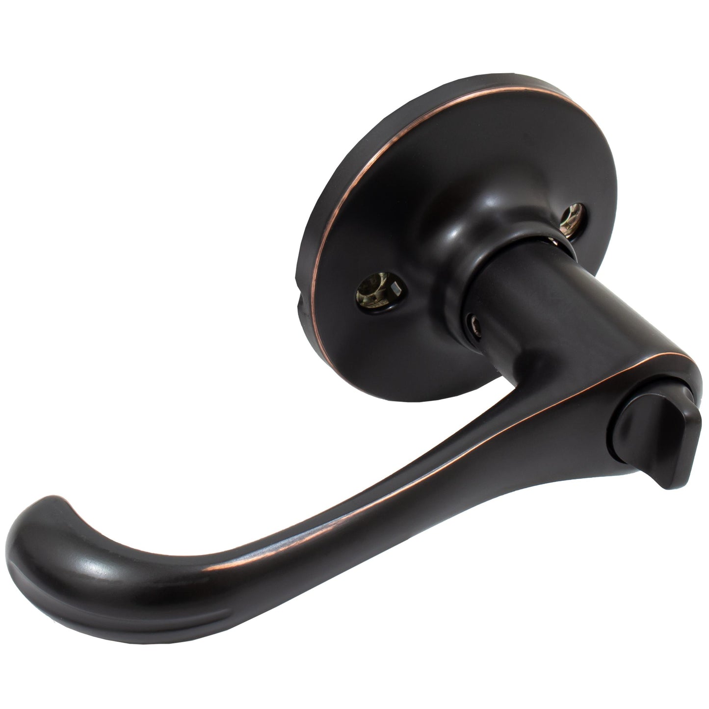 Stone Harbor Hardware Memphis Door Lever, Entry Latch, SC Keyway, Vintage Bronze