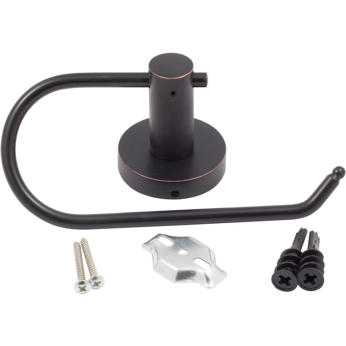 Stone Harbor Hardware Zurich Euro Paper Holder, Vintage Bronze