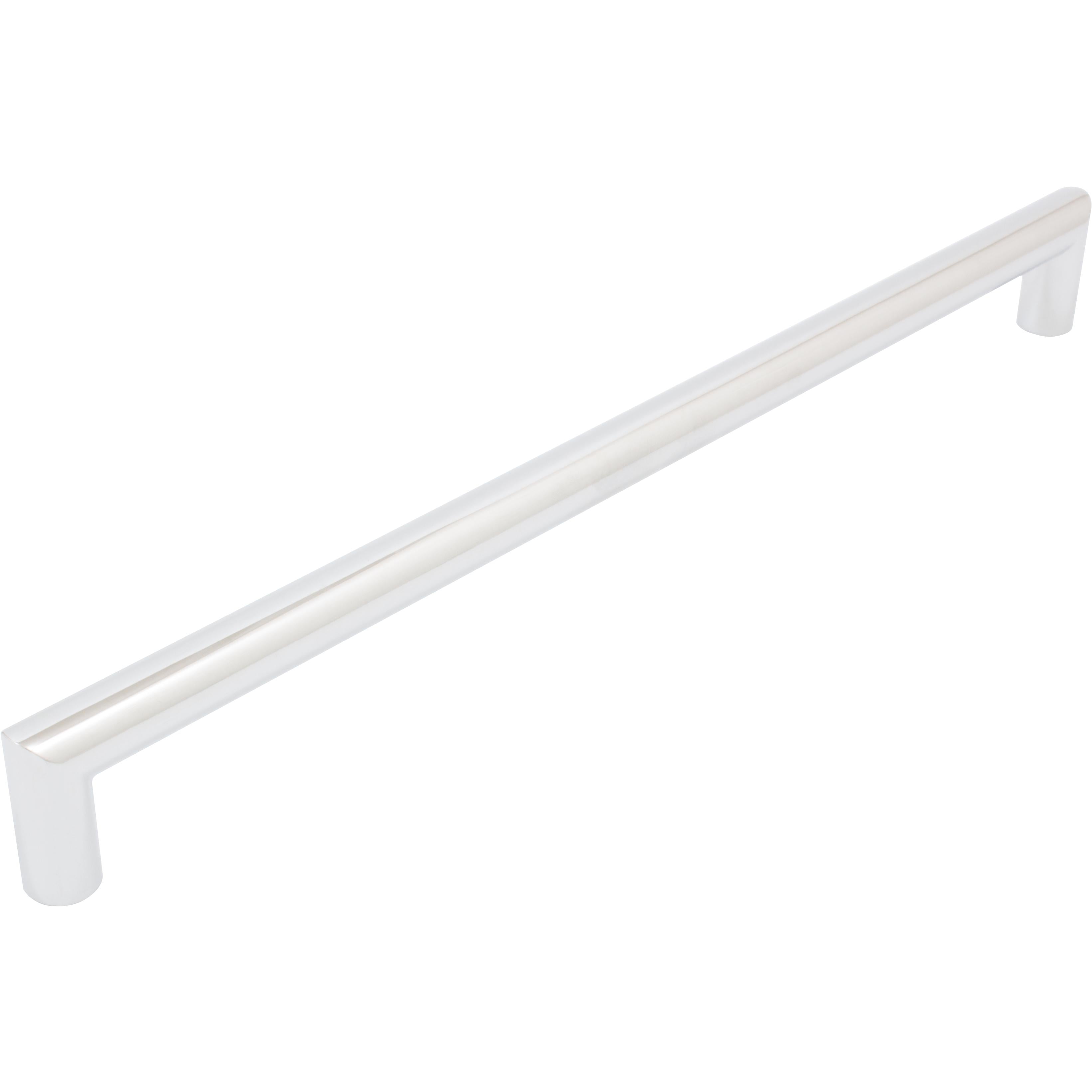 Stone Harbor Hardware Contemporary Round Cabinet Pull, 256 Millimeters, Zinc Base Material, Polished Chrome