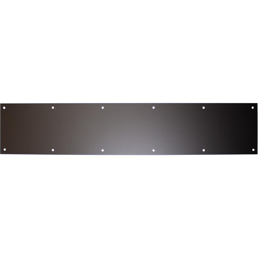 Stone Harbor Hardware Kick Plate with Screws, 6" x 30", Oil-Rubbed Bronze