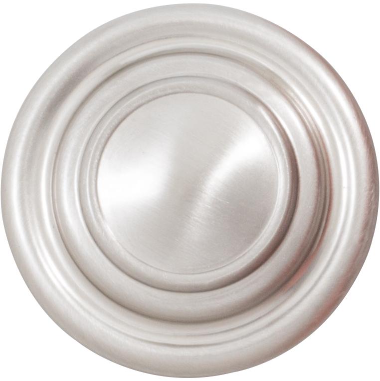 Stone Harbor Hardware Charlotte Cabinet Knob, 1-3/8 Inches, Satin Nickel