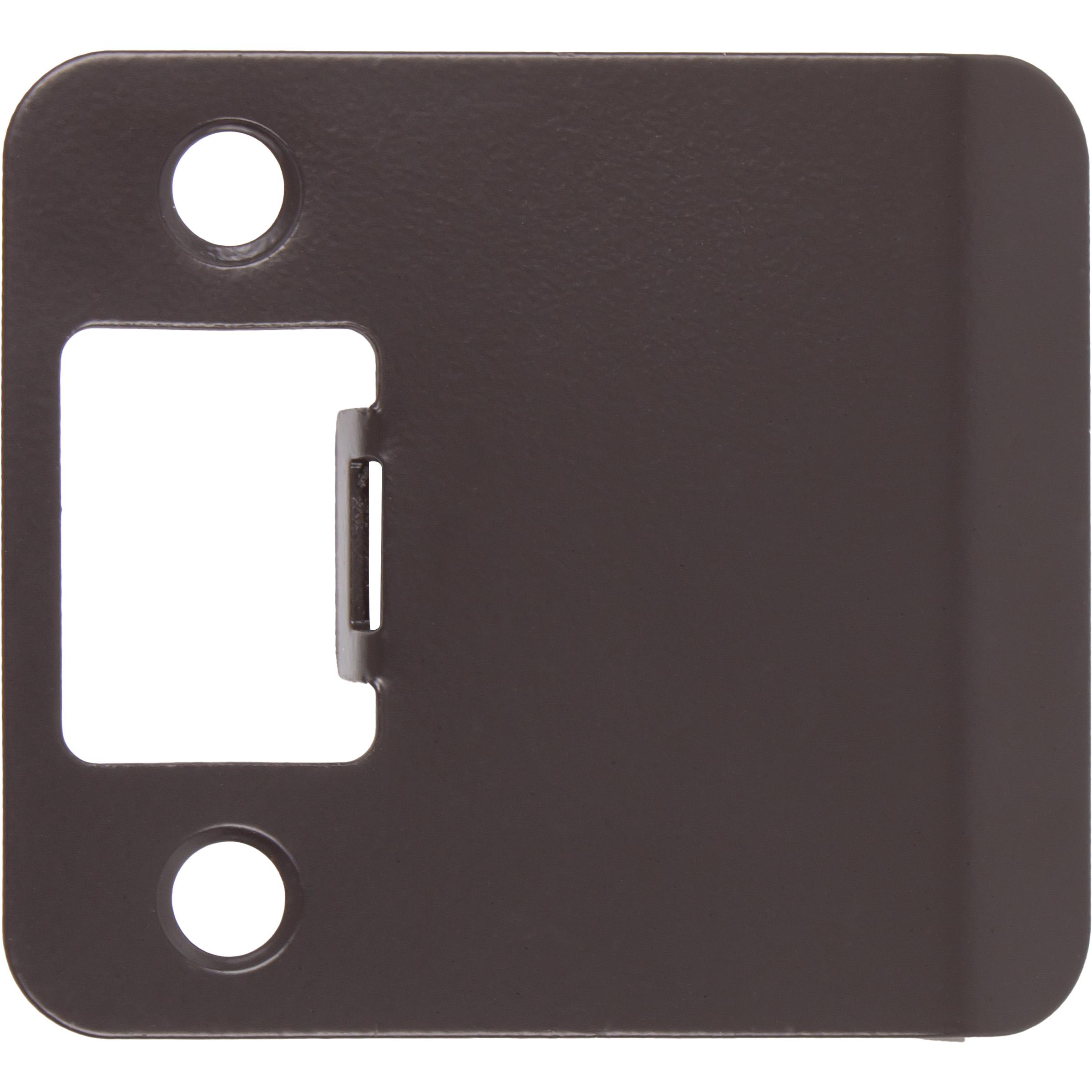 Round Corner Extended Lip Strike Plate
