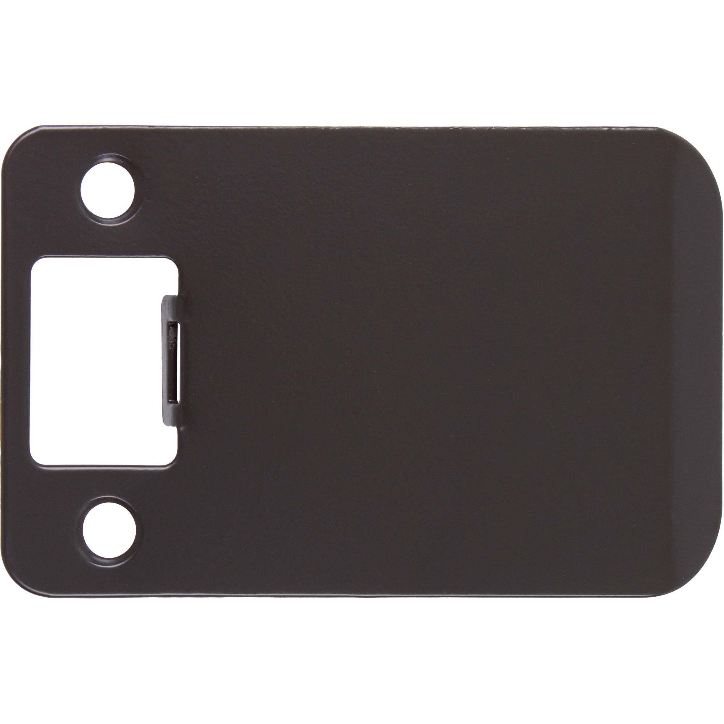 Round Corner Extended Lip Strike Plate
