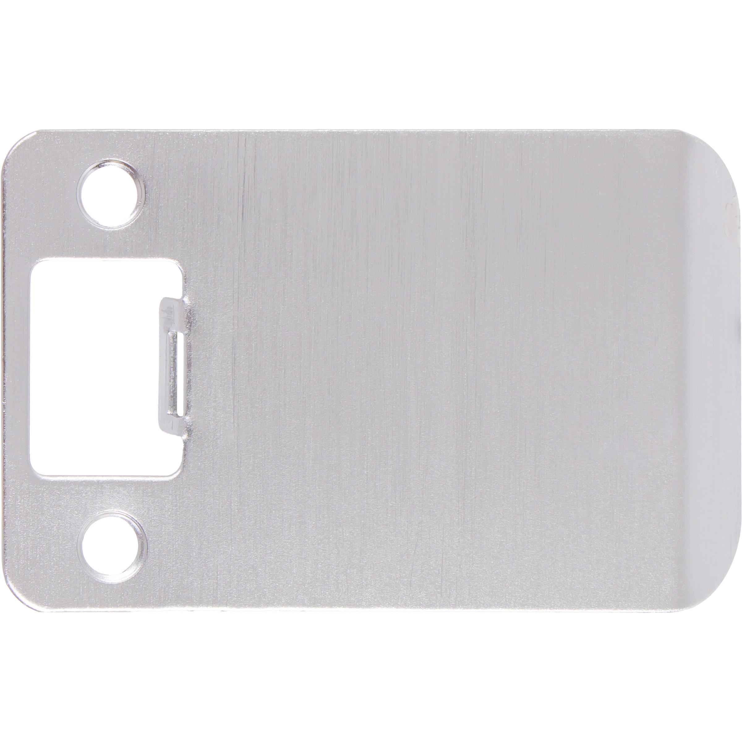 Round Corner Extended Lip Strike Plate