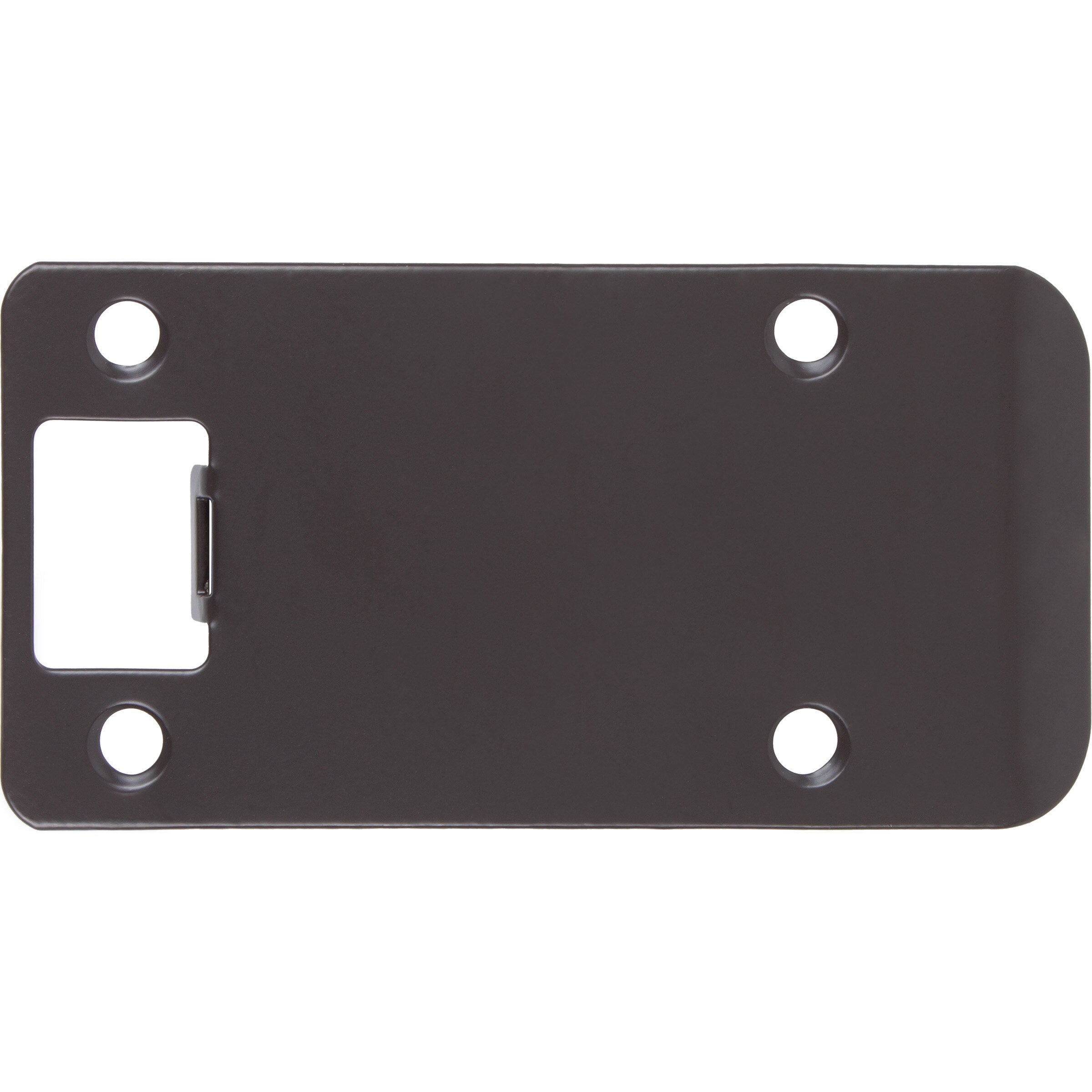 Round Corner Extended Lip Strike Plate