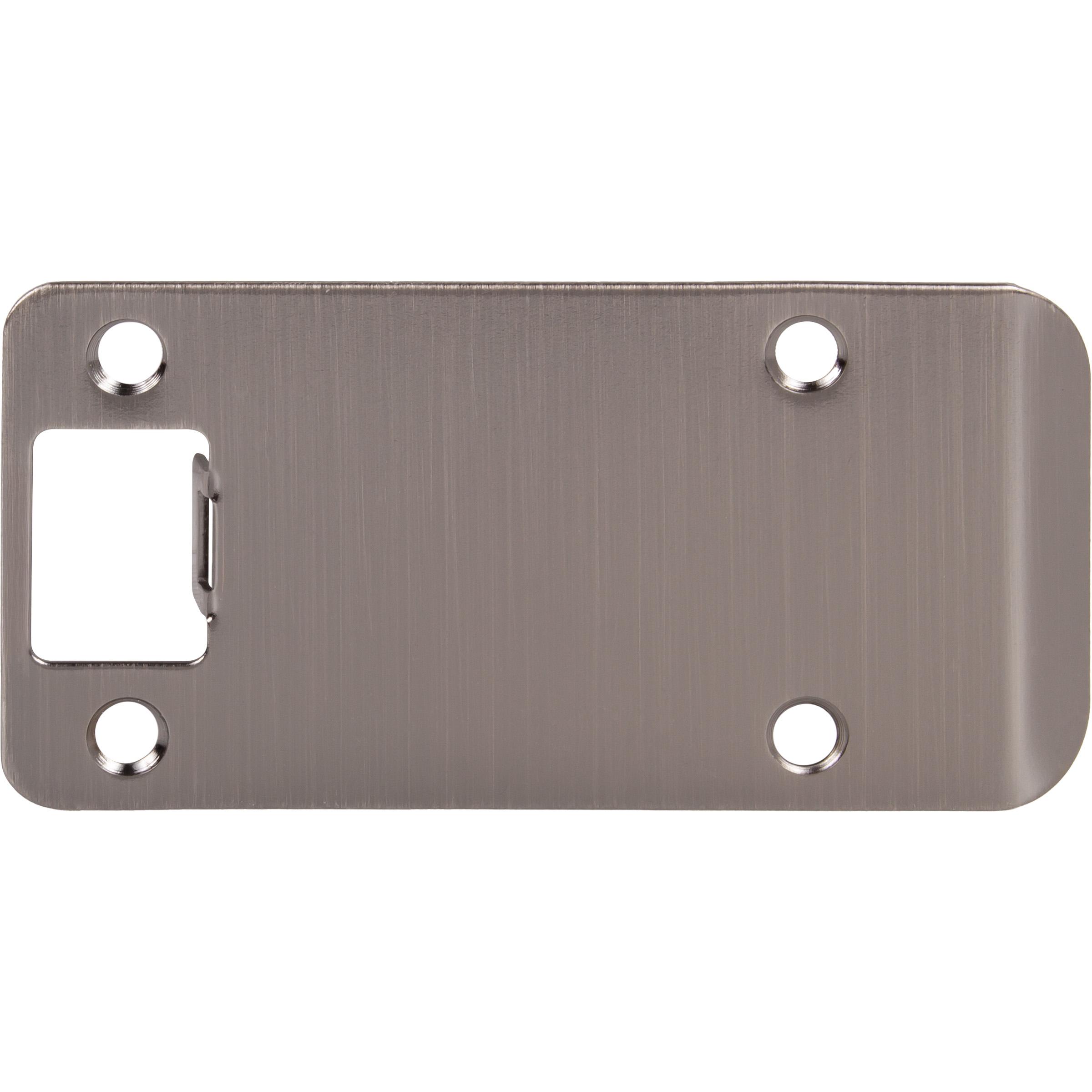 Round Corner Extended Lip Strike Plate