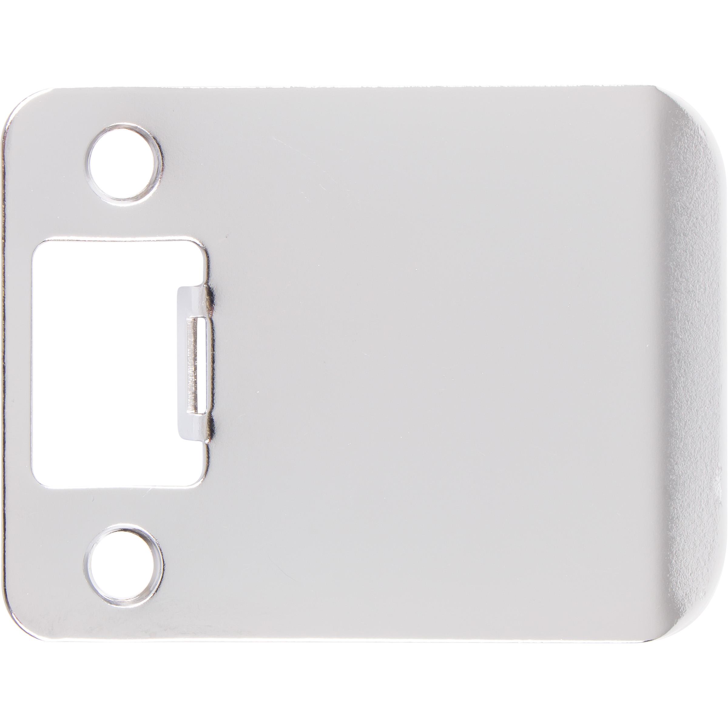 Round Corner Extended Lip Strike Plate