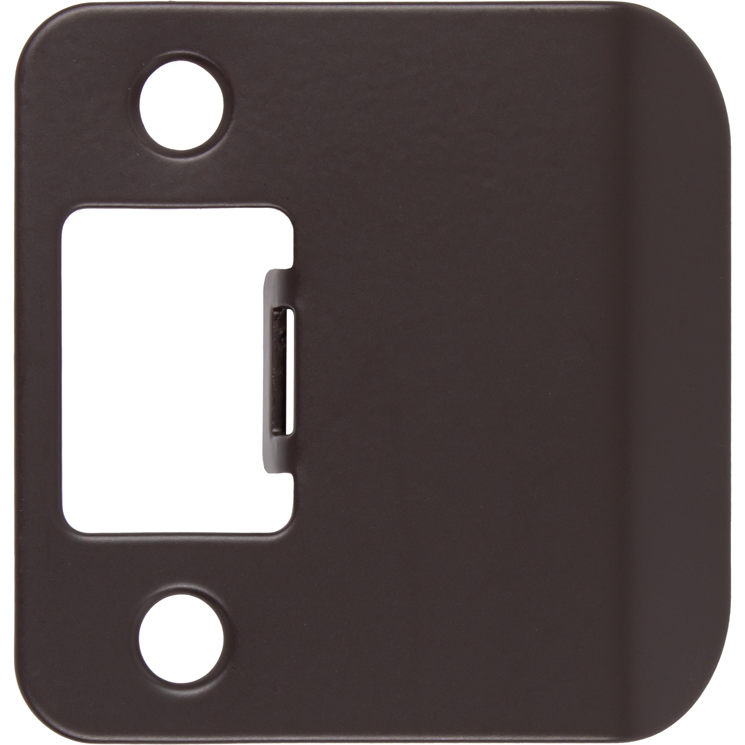 Round Corner Extended Lip Strike Plate