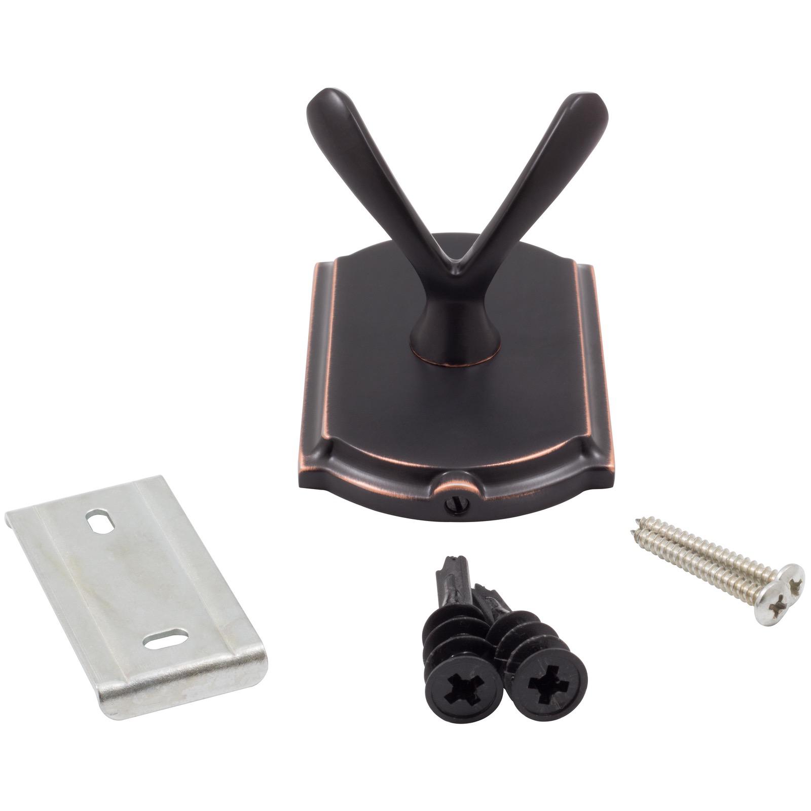 Stone Harbor Hardware Cambridge Robe Hook, Vintage Bronze