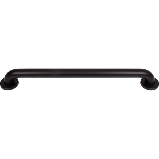 Stone Harbor Hardware Grab Bar, 24 Inches, 1-1/2" Diameter, 1-1/2" Wall Clearance, Concealed Screws, Matte Black