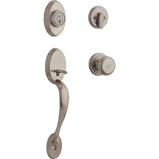 Chelsea Handleset with Juno Knob - 800 Series with Smartkey - Complete Set