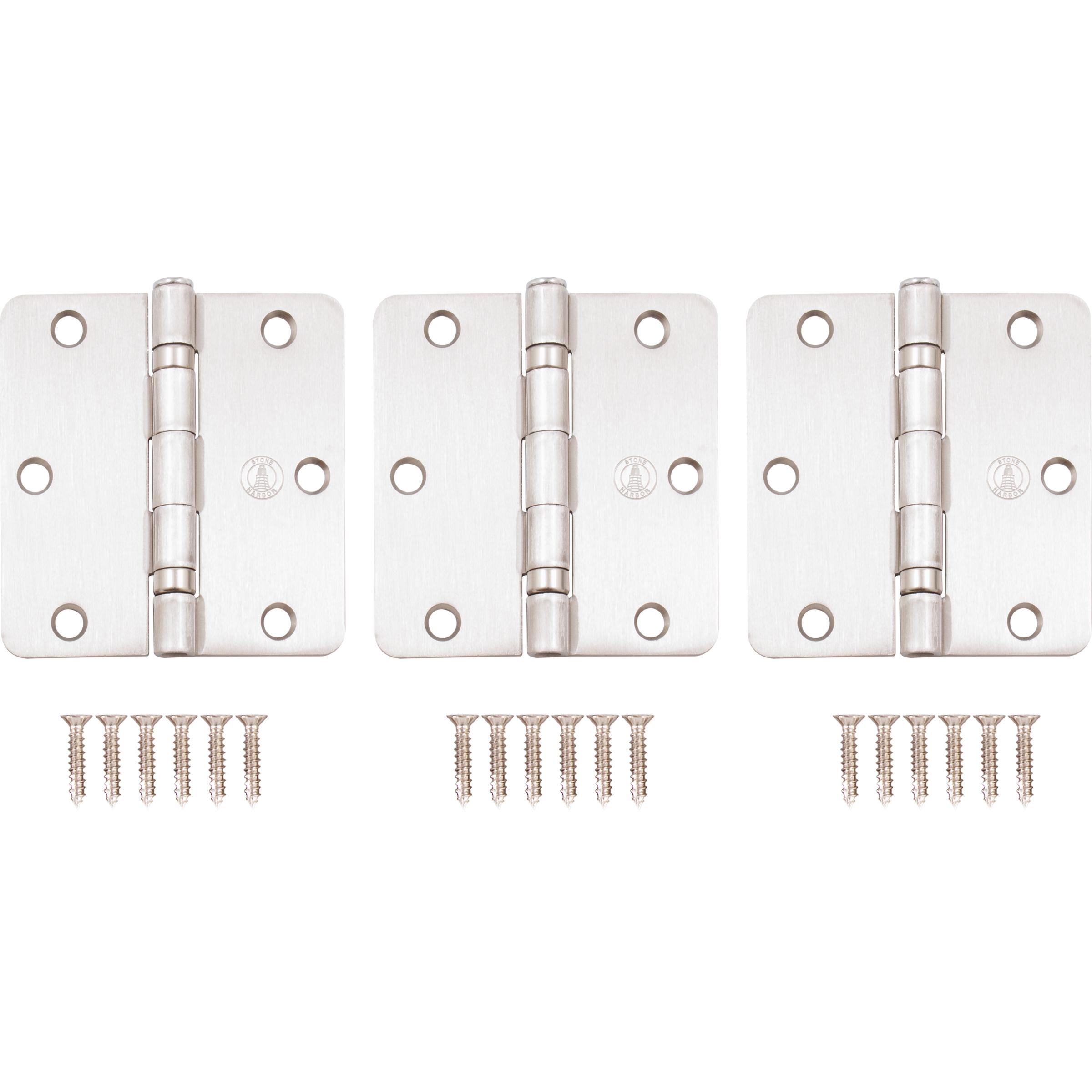 3-1/2" Ball-Bearing Door Hinges