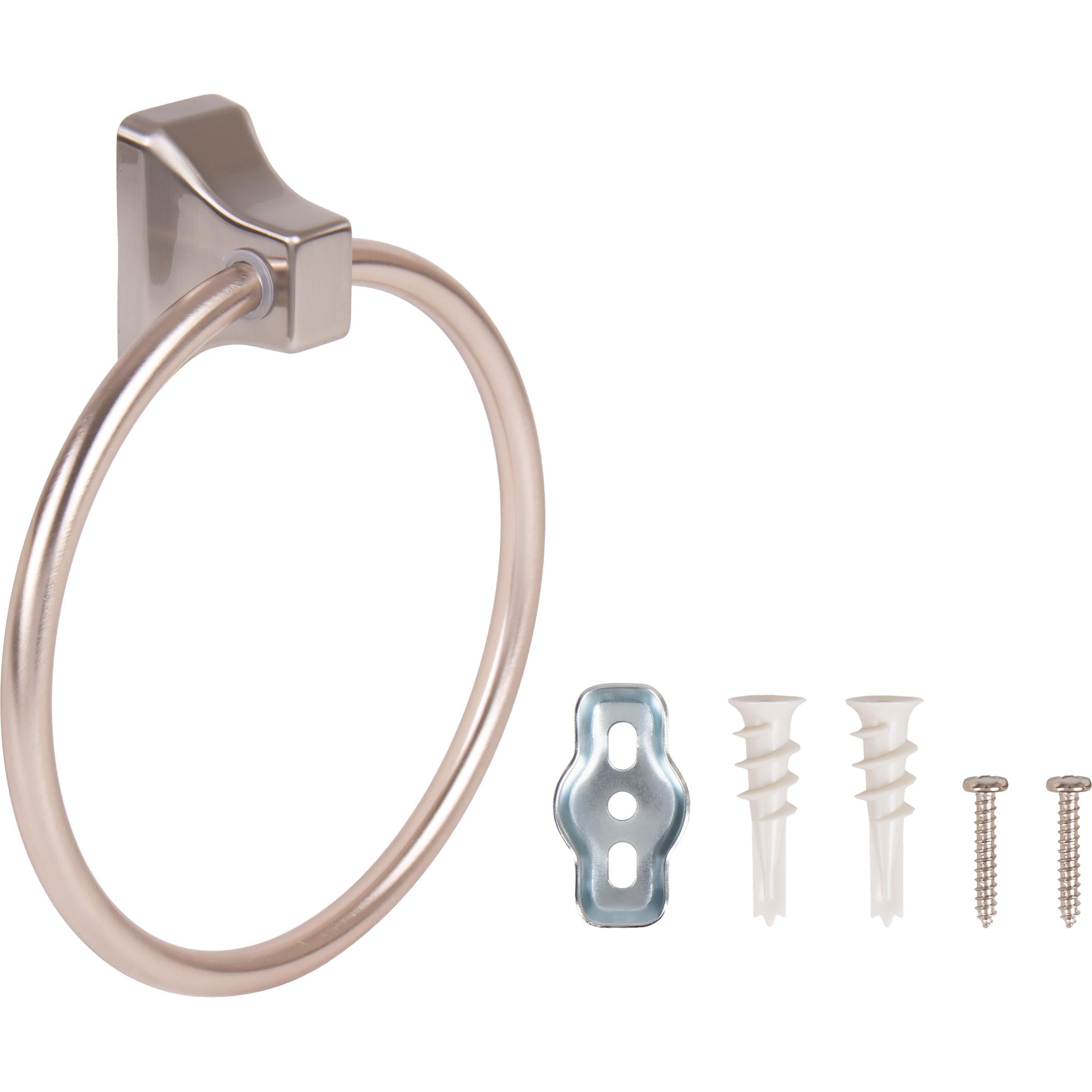 Lakewood Towel Ring - Satin Nickel