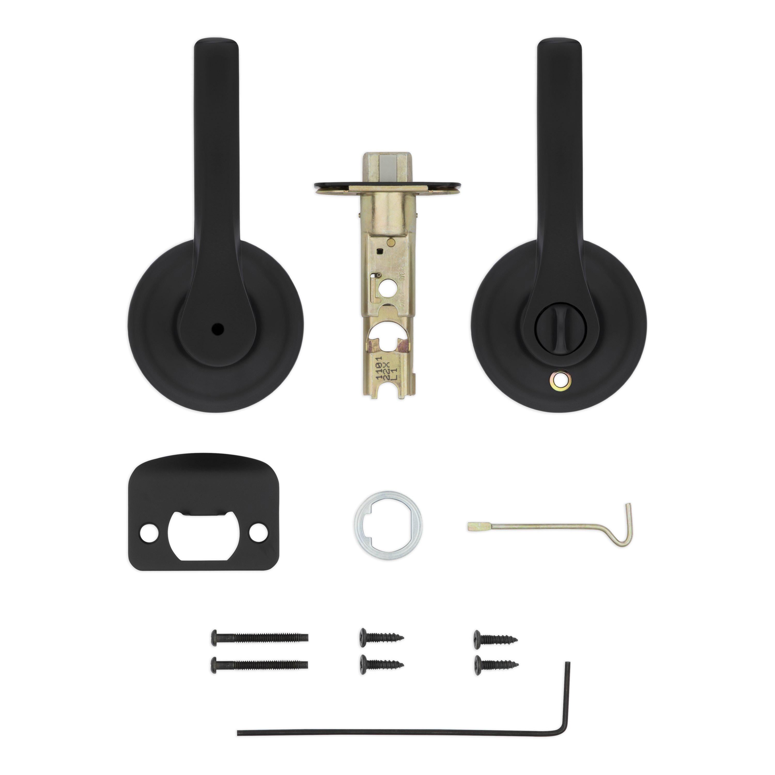 300HYL 514 CP Henley Privacy - Matte Black