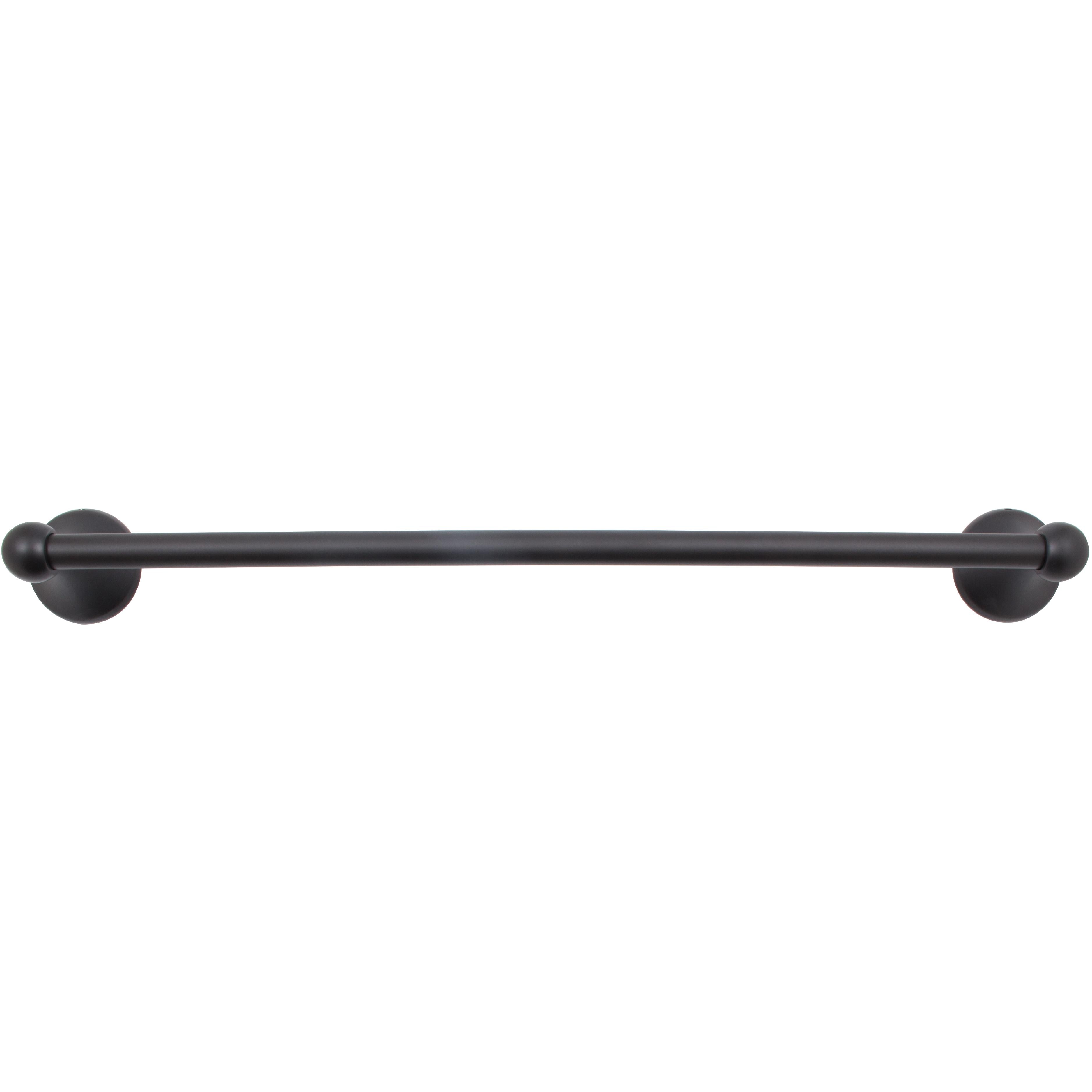Stone Harbor Hardware Coastal Towel Bar, 18 Inches, Vintage Bronze