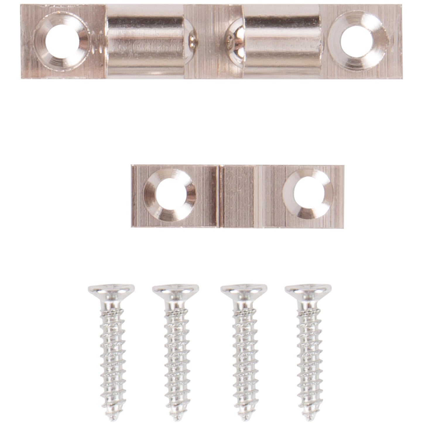 Stone Harbor Hardware Friction Catch, 1-1/8 Inches, Satin Nickel