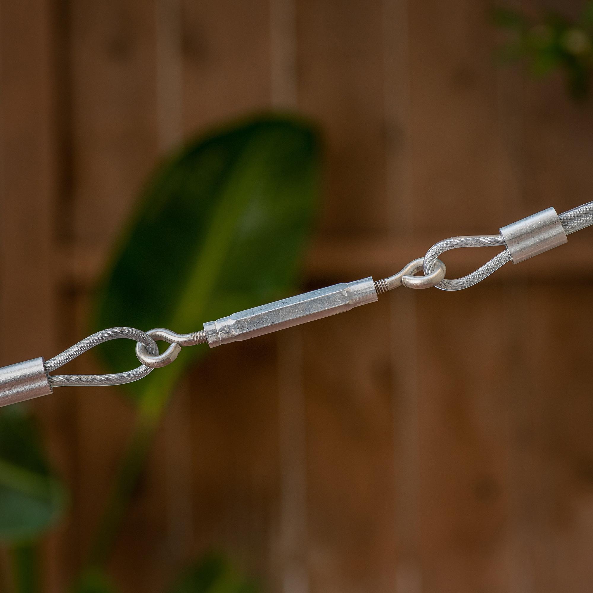 2171BC 1/4" x 7-1/2" Eye / Eye Turnbuckle - Stainless Steel