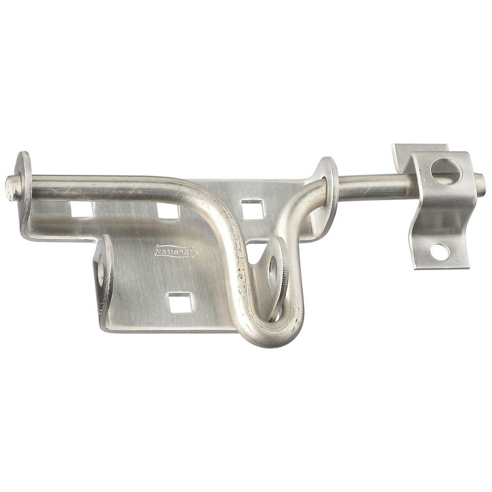 National Hardware - V1131 Sliding Bolt Latch - Stainless Steel