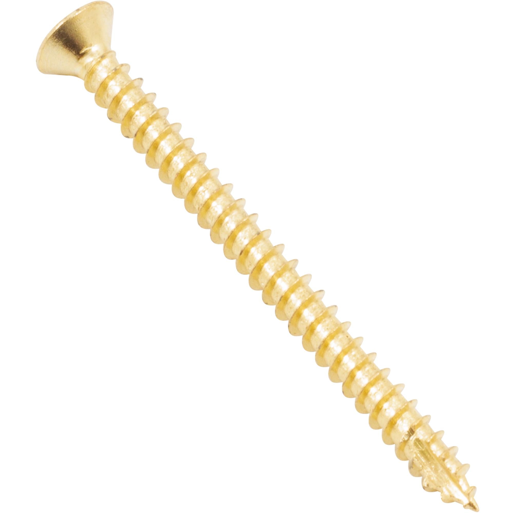 Door Hinge Screws, #9 x 2-1/4", 6-Pack